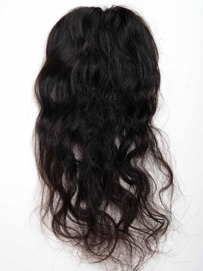 Backcombed hair topper – 14-16 inch- Lace Base – 4×4 | Nish Hair - Image 21