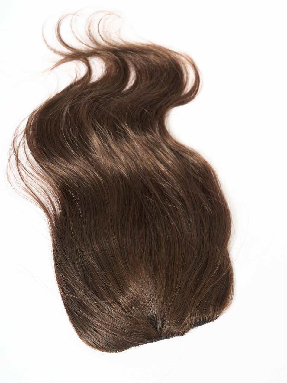 Backcombed hair topper – 14-16 inch- Lace Base – 4×4 | Nish Hair - Image 24