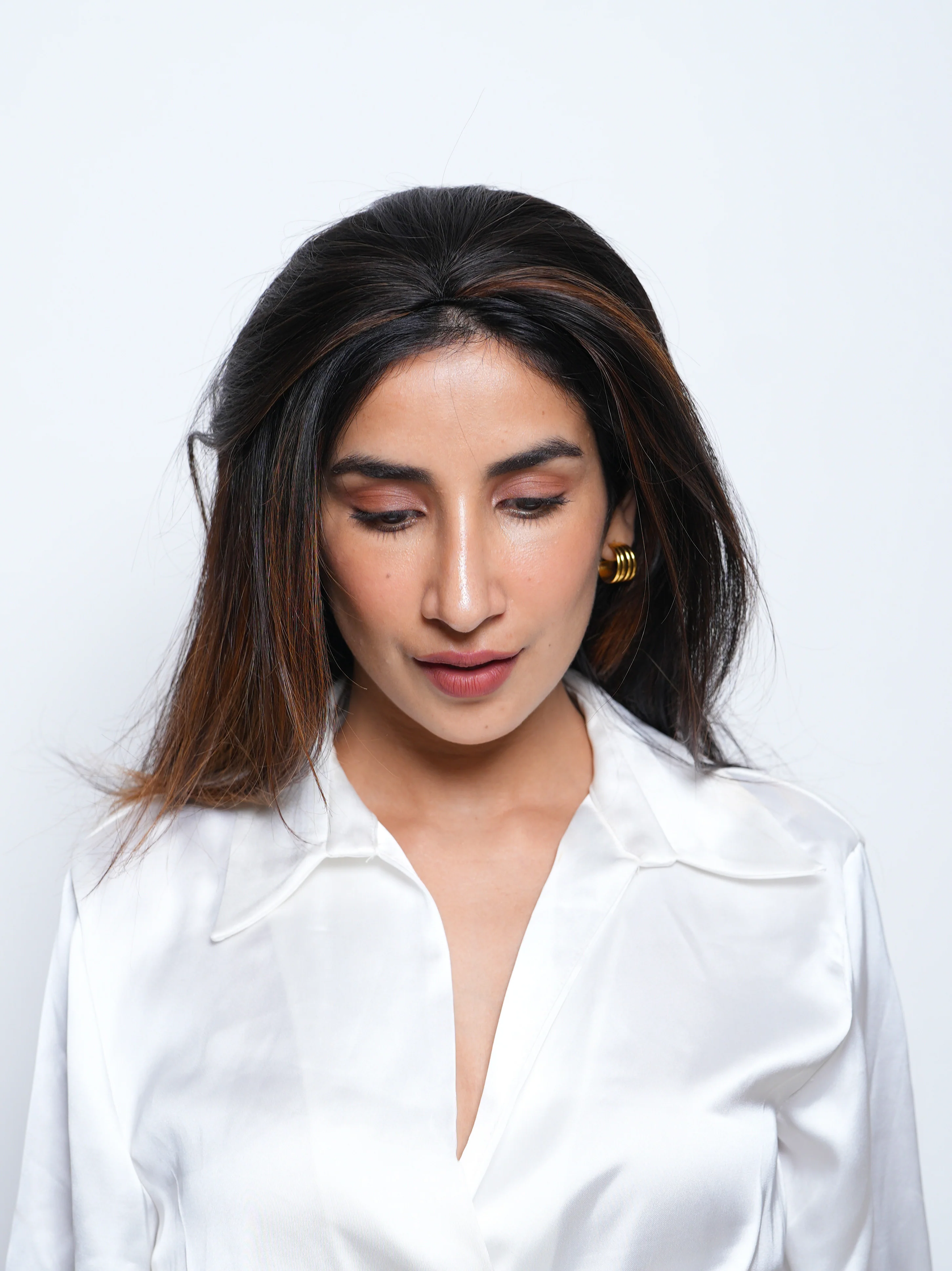 Backcombed hair topper – 14-16 inch- Lace Base – 4×4 | Nish Hair - Image 5