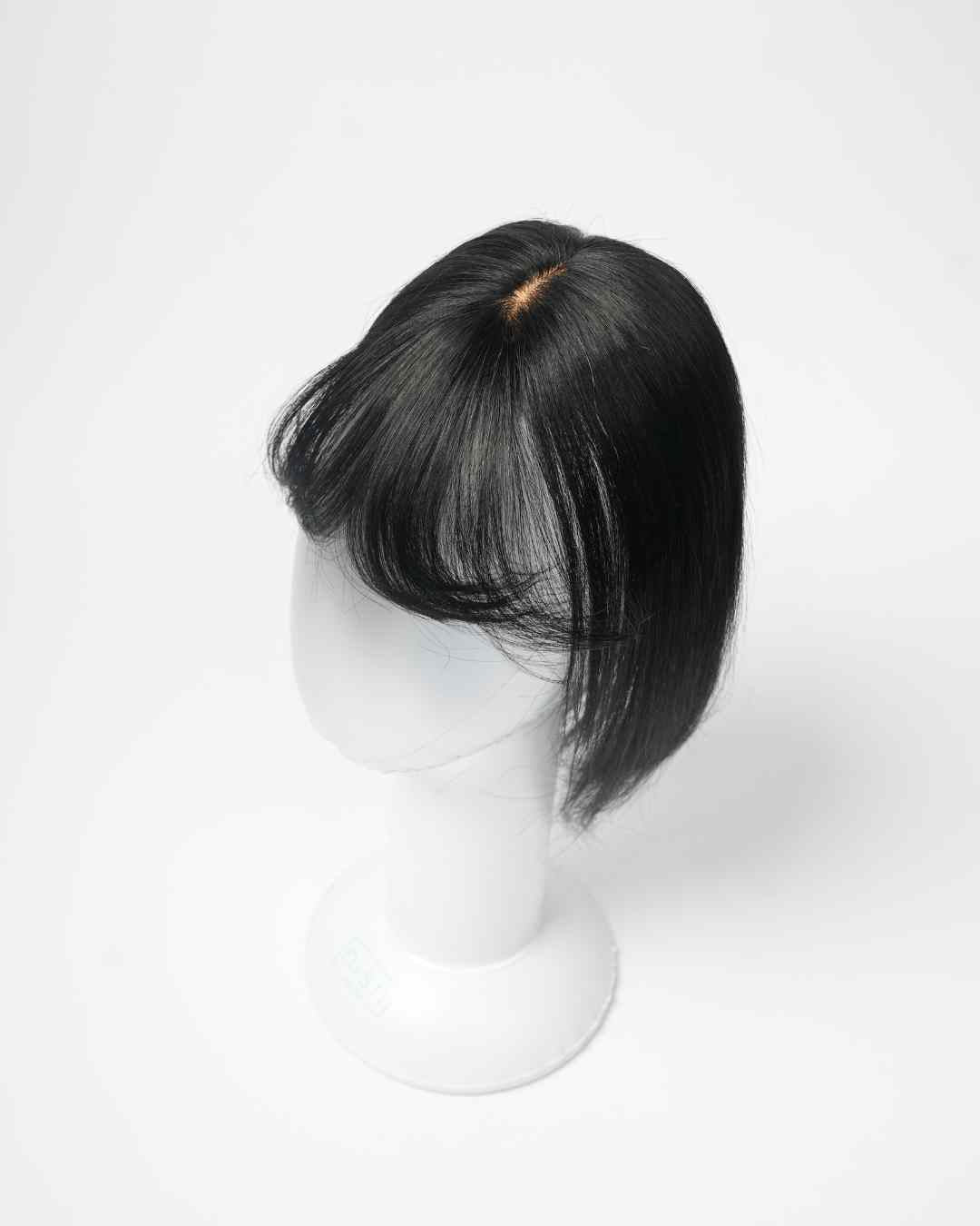 Bangs With Scalp Hair Topper – Silk Base Bangs – Nish Hair - Image 7