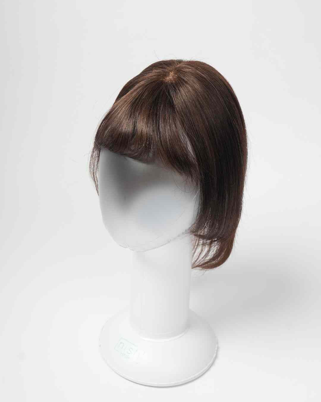Bangs With Scalp Hair Topper – Silk Base Bangs – Nish Hair - Image 8