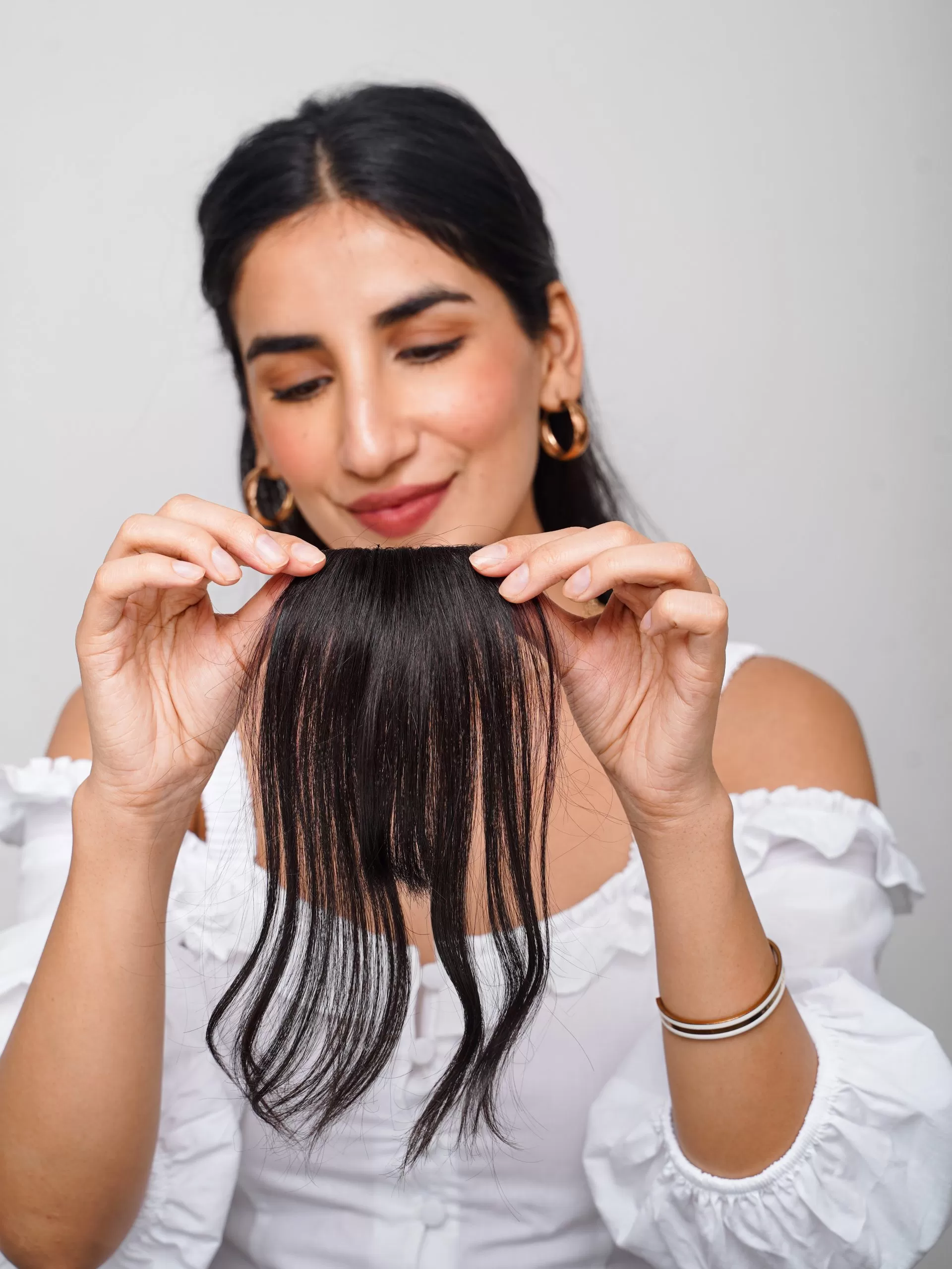 CLIP IN-BANGS | Human Hair | Nish Hair - Image 5