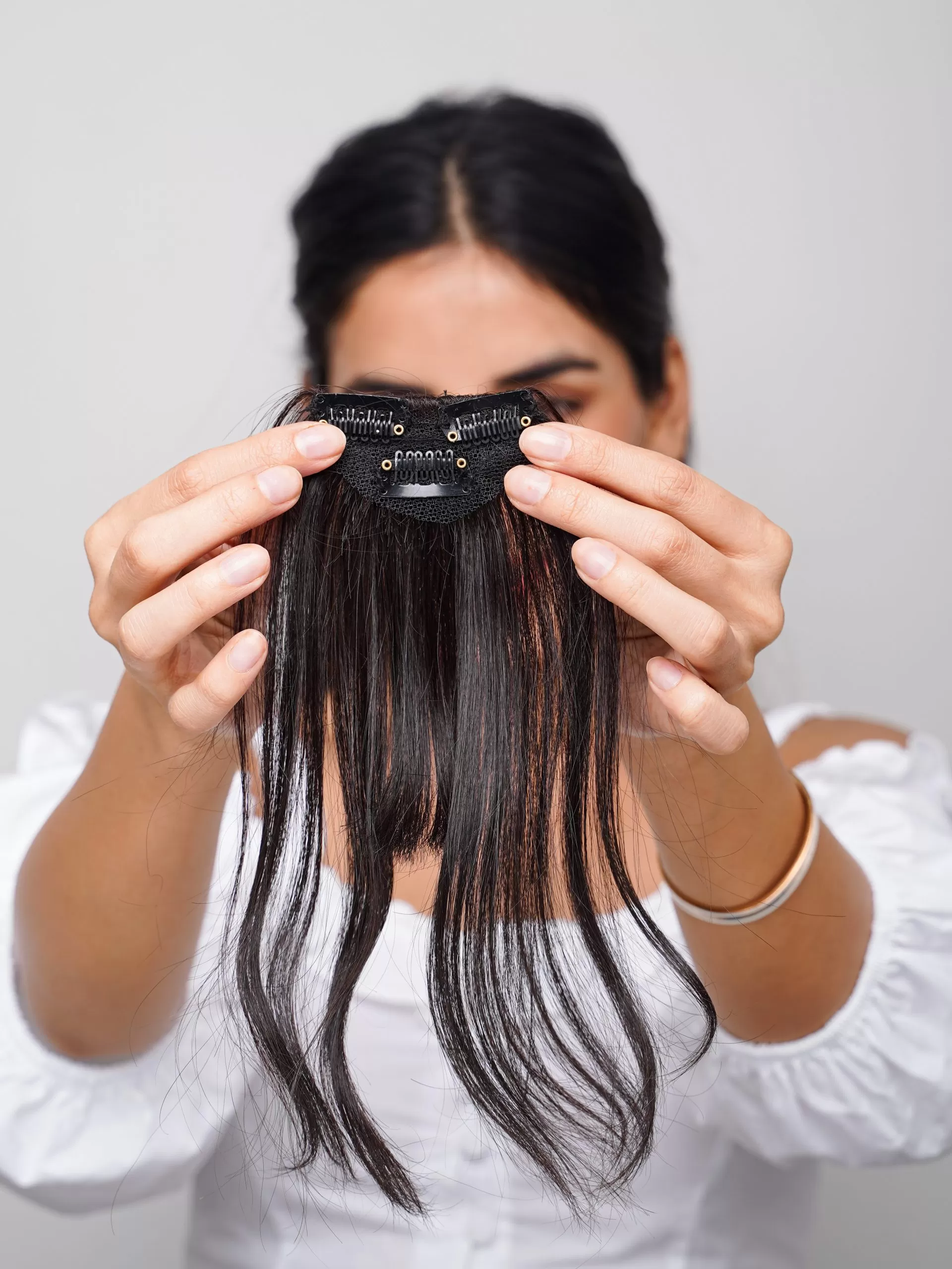 CLIP IN-BANGS | Human Hair | Nish Hair - Image 6