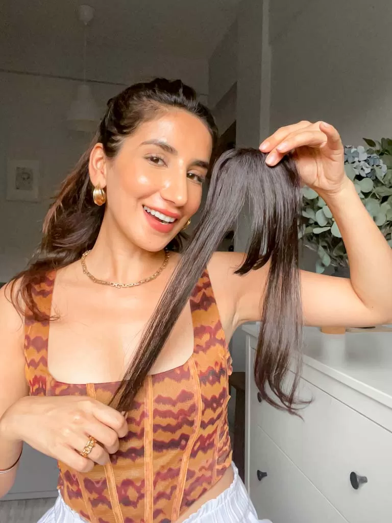 CLIP IN-BANGS | Human Hair | Nish Hair - Image 8