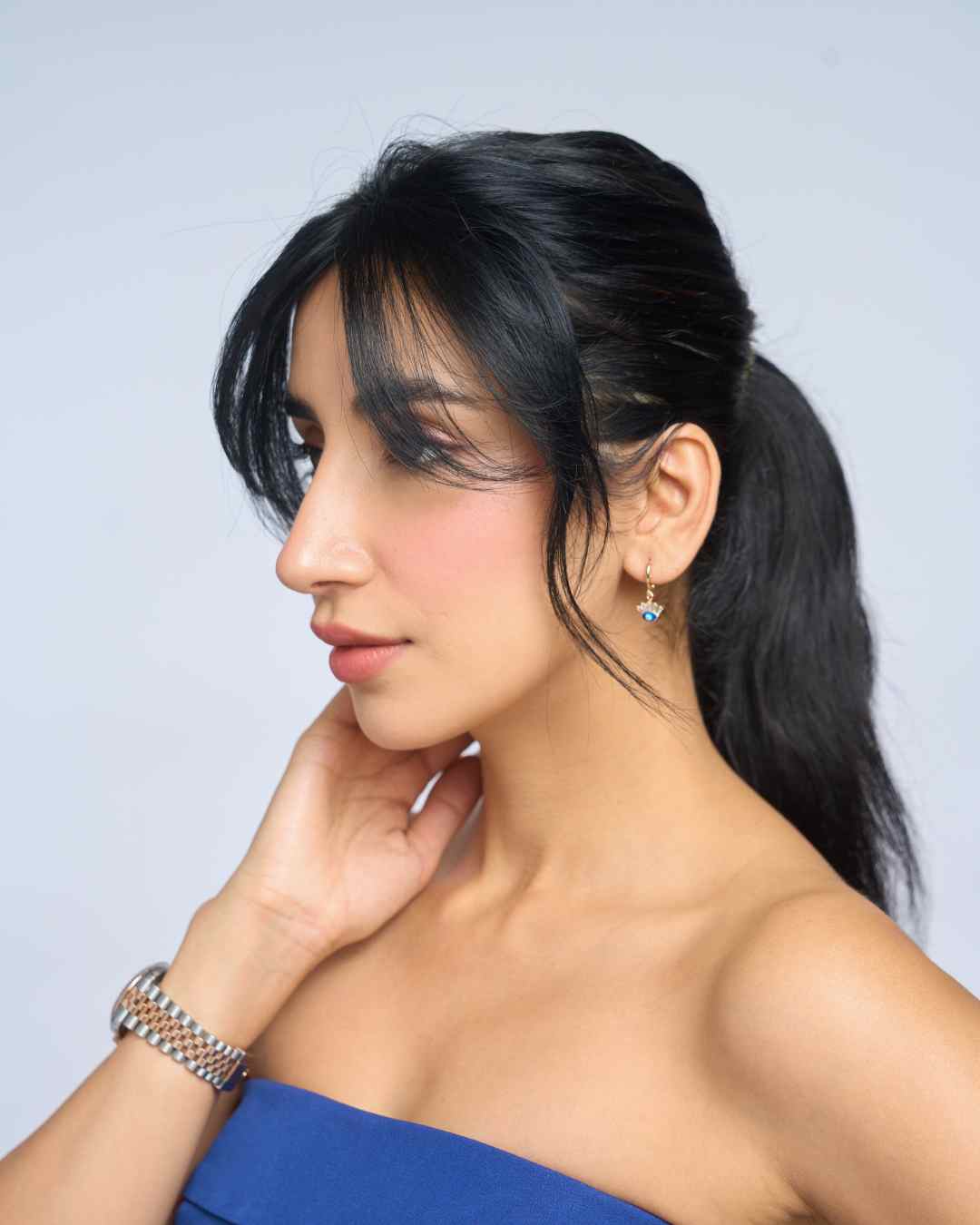 Clip-in Hairline With Curtain Bangs | Nish Hair - Image 6