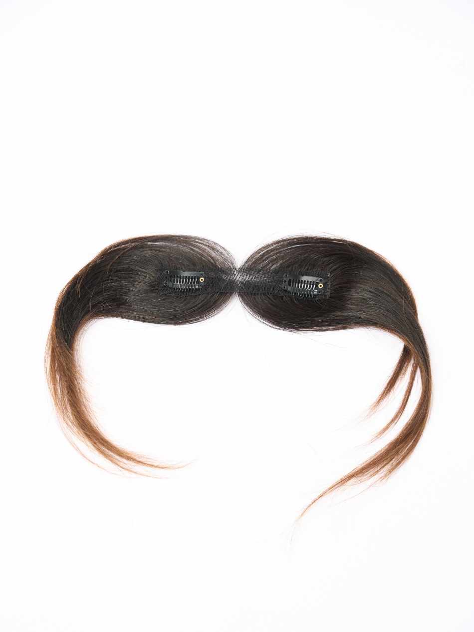 Clip-in Hairline With Curtain Bangs | Nish Hair - Image 8