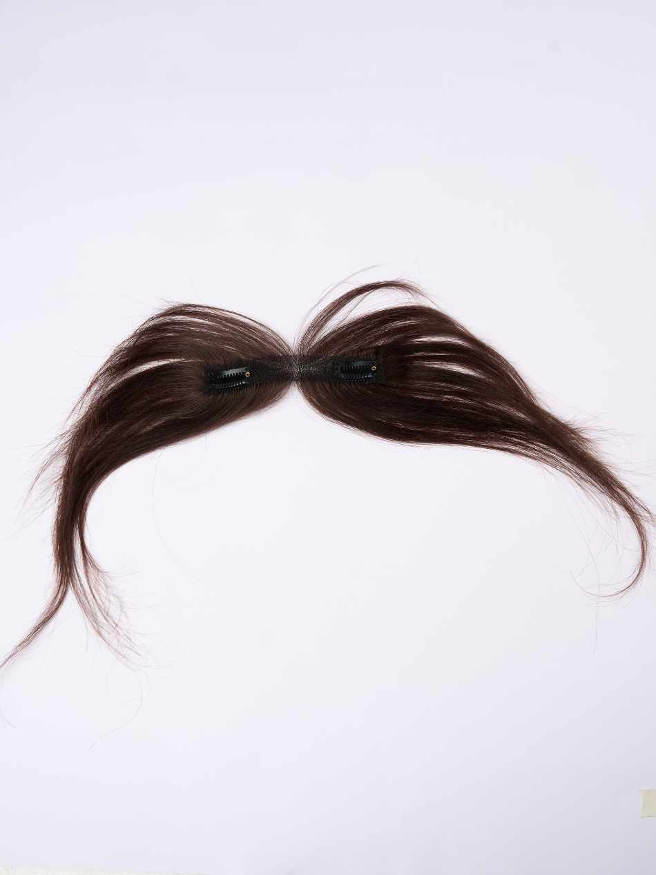 Clip-in Hairline With Curtain Bangs | Nish Hair - Image 9