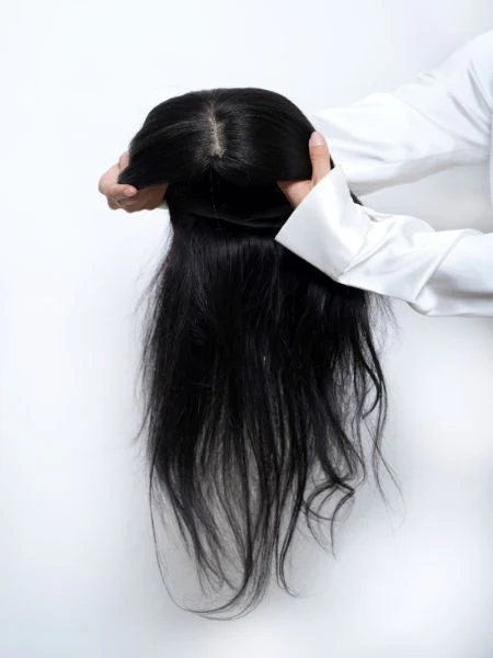 Full Head Wig – Silk Base – Human Hair - Image 8