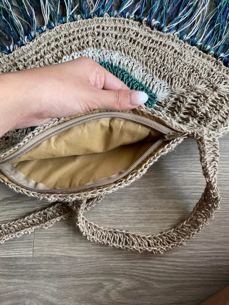 Handmade Evil Eye Boho Sling Bag | Evil Eye Jewel X Nish Hair - Image 3