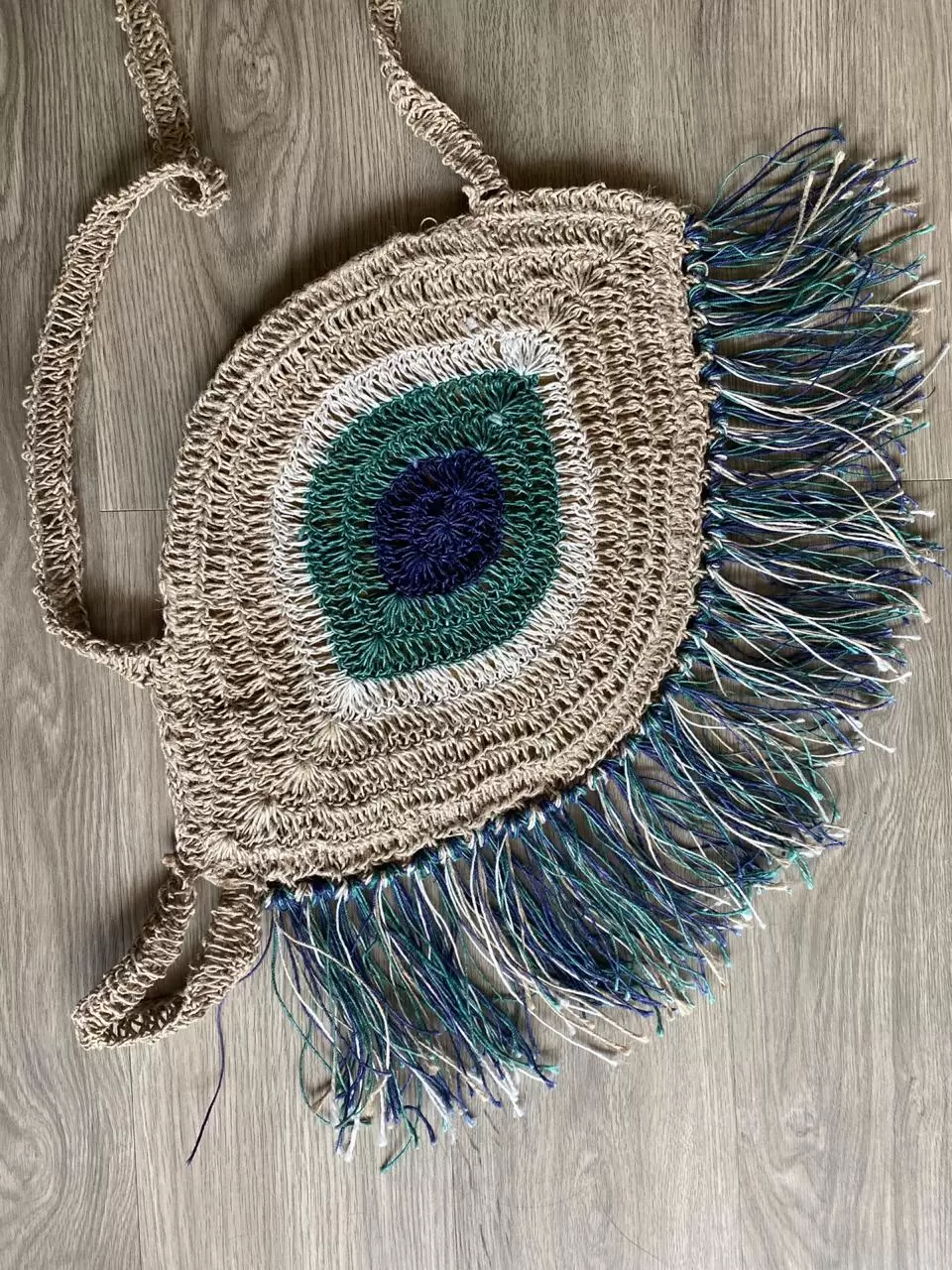 Handmade Evil Eye Boho Sling Bag | Evil Eye Jewel X Nish Hair - Image 6