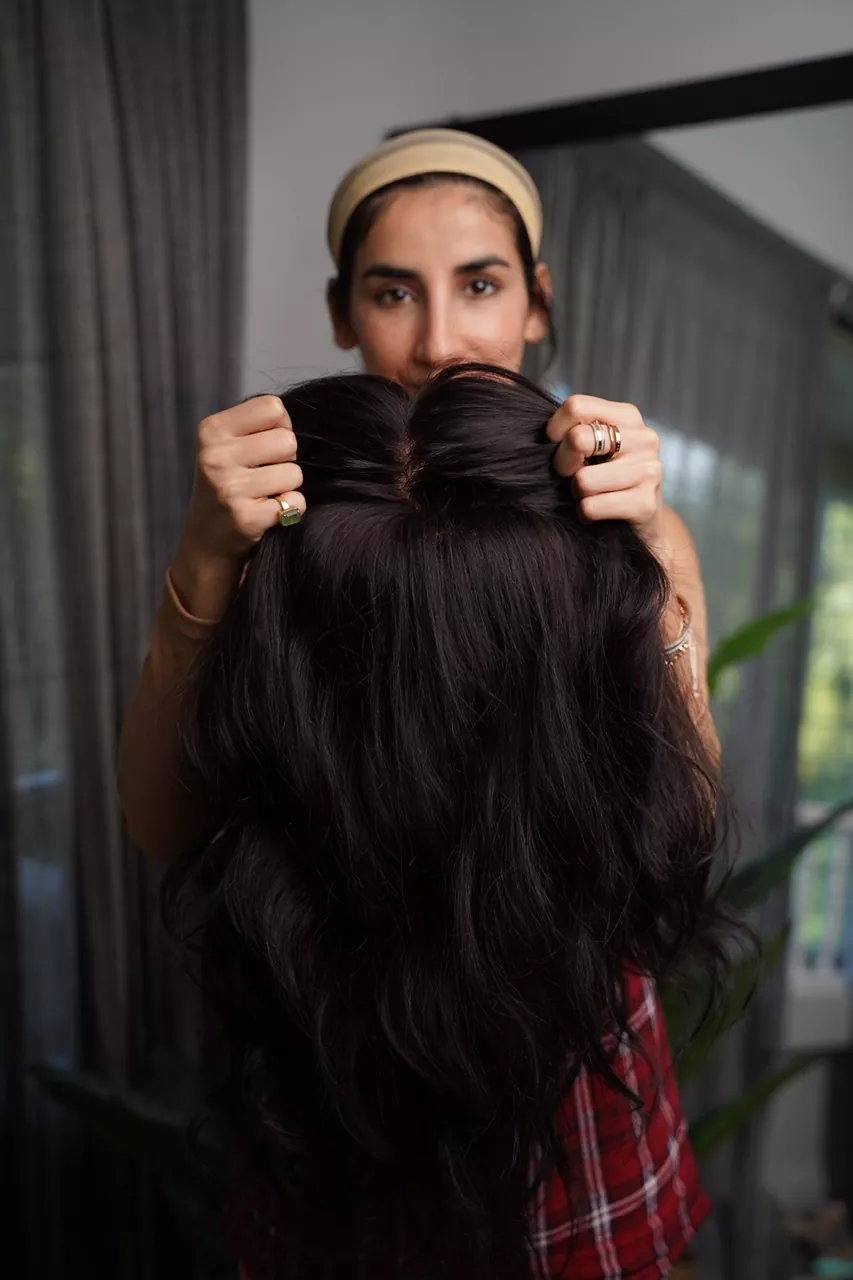 Mono Lace Full Lace – Full Head Wig - Image 8