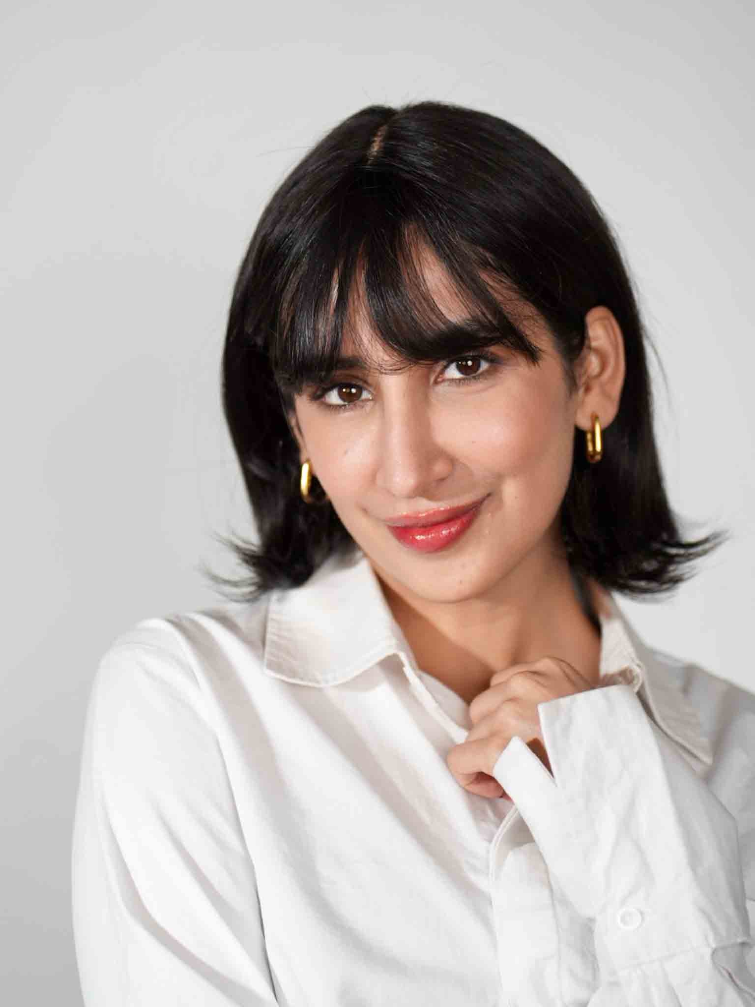 Full Head Wefted Wig With Bangs | Nish Hair - Image 5