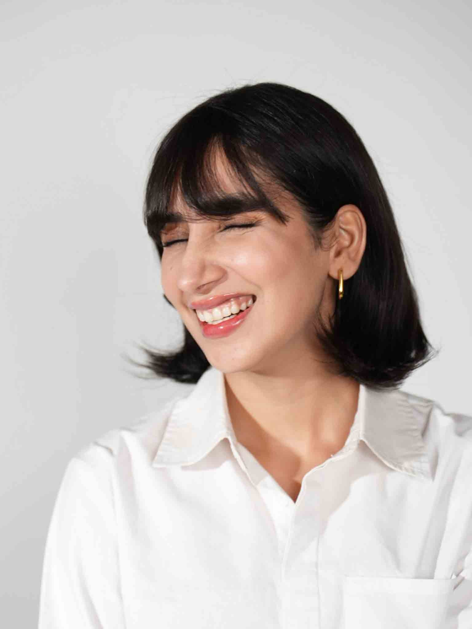 Full Head Wefted Wig With Bangs | Nish Hair - Image 6