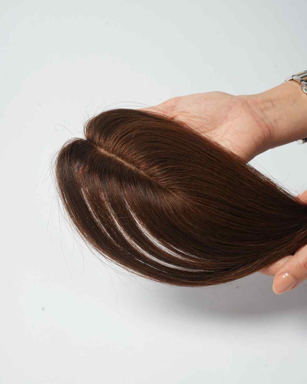 Scalp Line Hair Topper – 1.5 x 5inch – Silk Base - Image 12