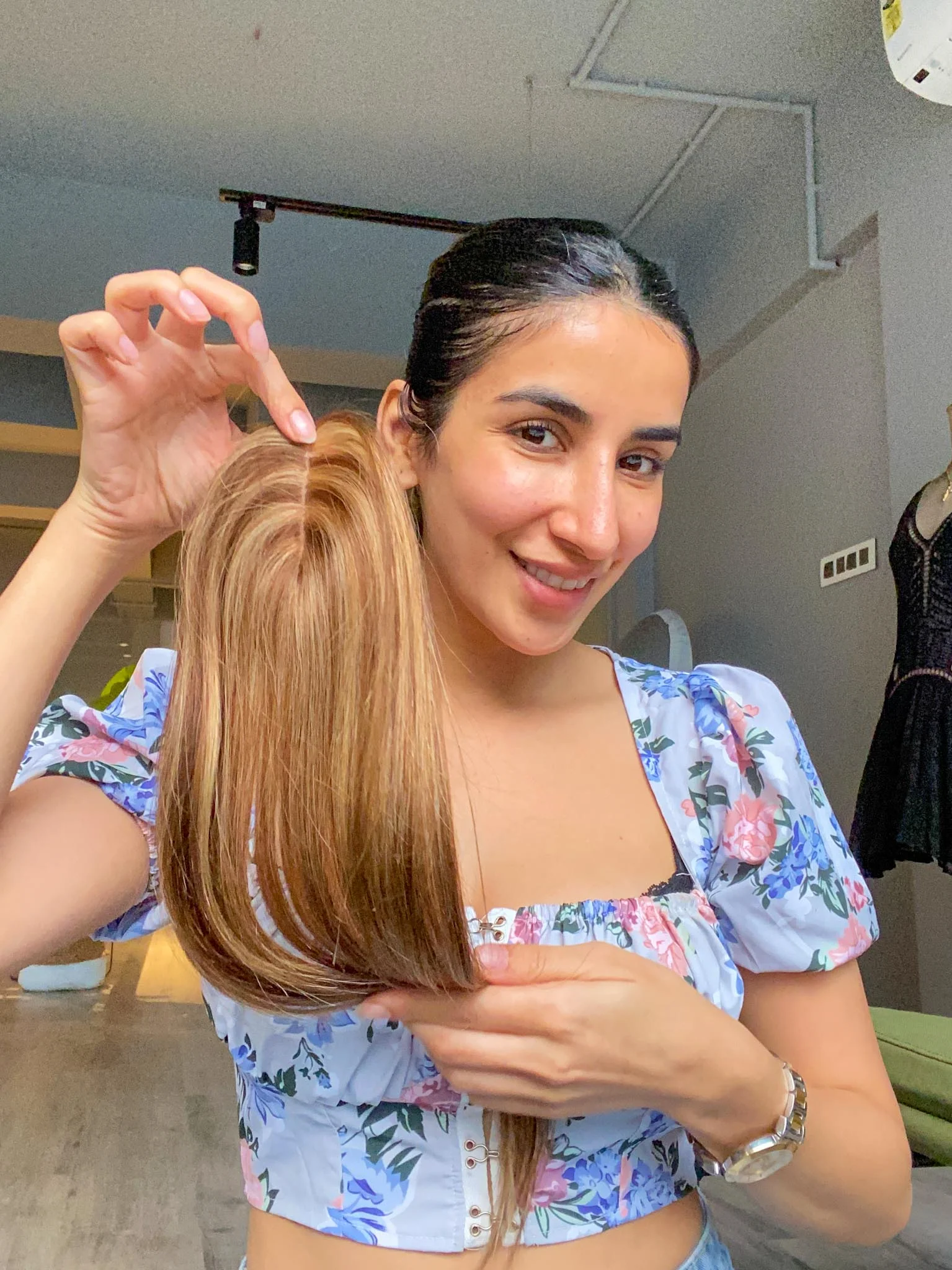 Scalp Topper Silk Base Hair Topper 2.5 X 3.5 - Image 11