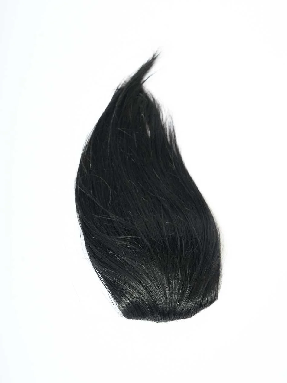 Backcombed Hair Topper - 8 inch - Lace Base | Nish Hair - Image 5