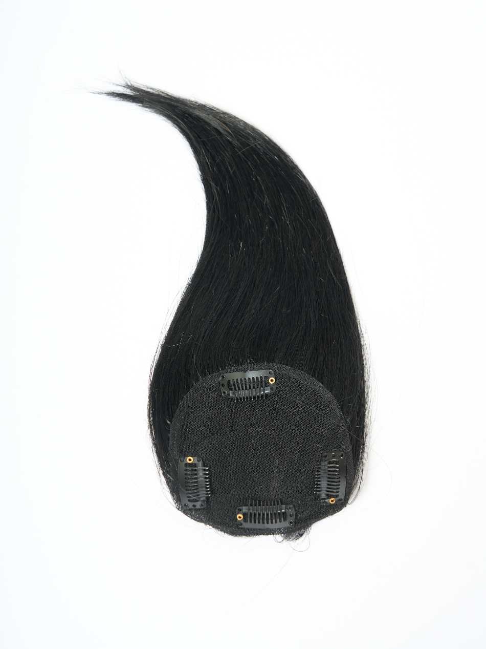 Backcombed Hair Topper - 8 inch - Lace Base | Nish Hair - Image 6