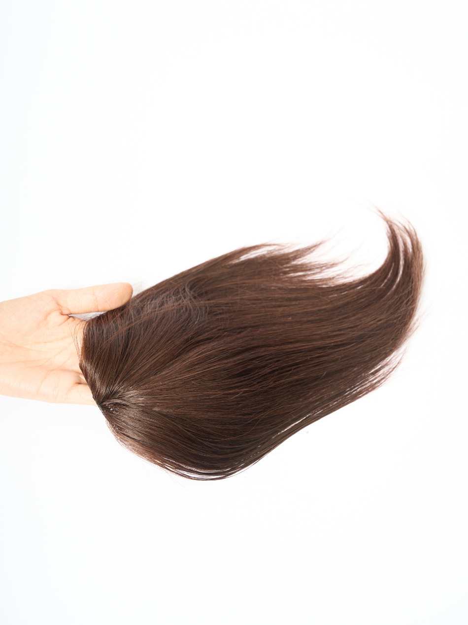 Backcombed Hair Topper - 8 inch - Lace Base | Nish Hair - Image 7