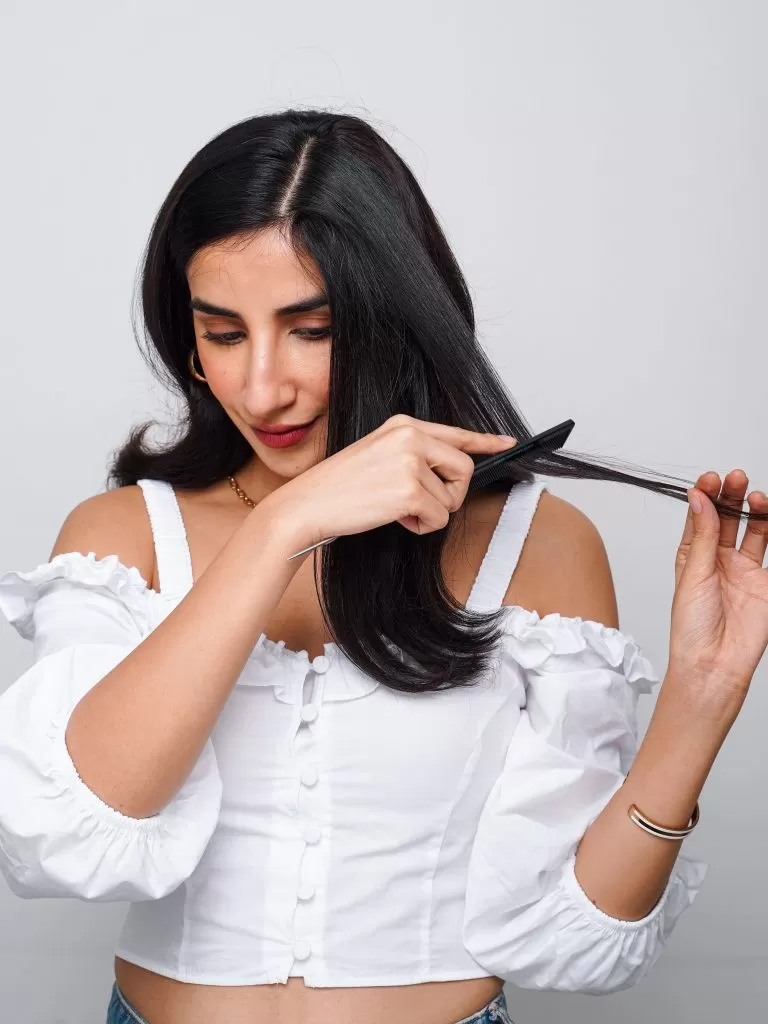 Side Bangs / Bald Patch Hair | Nish Hair - Image 6