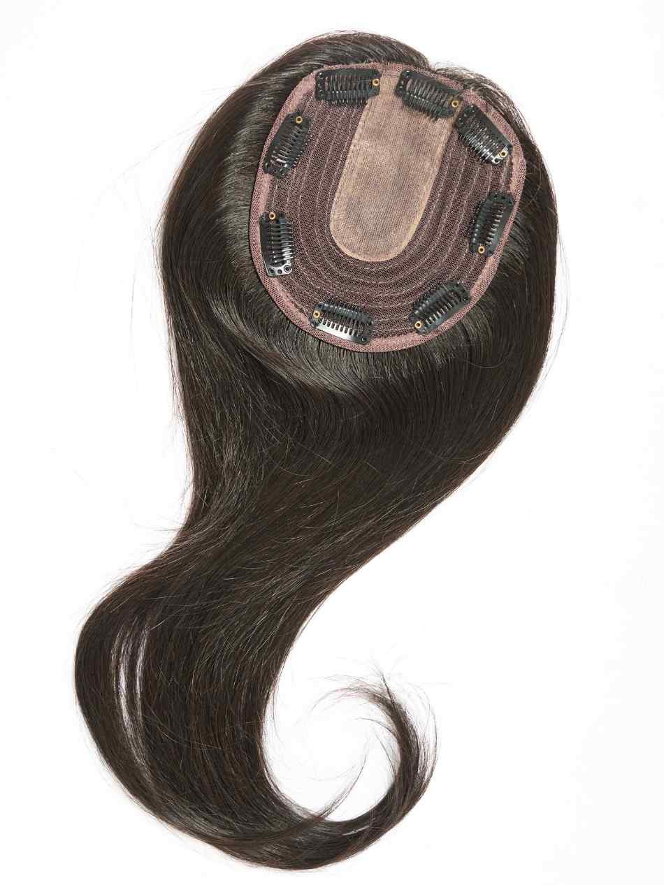 Silk Top Wefted LONG HAIR TOPPER 5x5.5Inch - Image 7