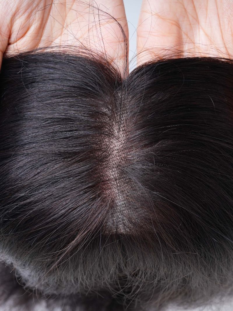 Topper Sans Couture – 5×5 Base size – Hair Topper - Image 11