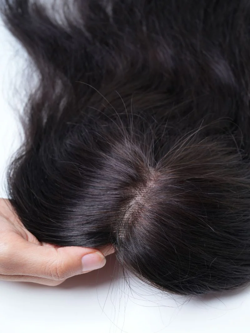 Topper Sans Couture – 5×5 Base size – Hair Topper - Image 12