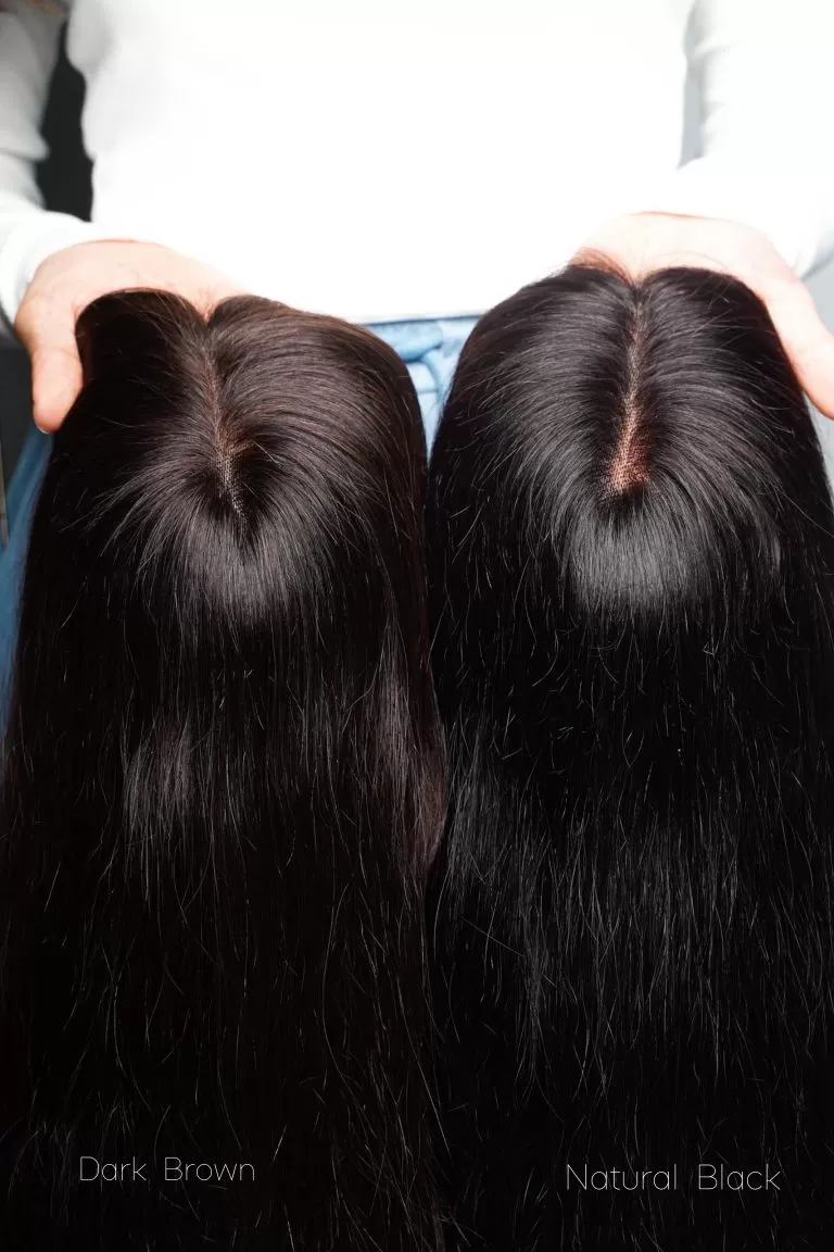 Topper Sans Couture – 5×5 Base size – Hair Topper - Image 8