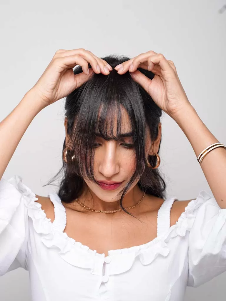 Wispy Clip-In Bangs | Nish Hair - Image 5